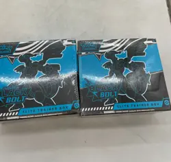 Pokemon TCG: Black Bolt - Elite Trainer Box Lot of 2x - Image 1