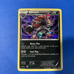 2011 Pokemon Zoroark 71/114 Black & White Holo Rare - Image 1