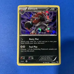 2011 Pokemon Zoroark 71/114 Black & White Holo Rare - Image 2