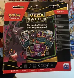 Pokemon TCG Mega Battle Deck Mega Gengar EX | BRAND NEW | Sealed | English - Image 2