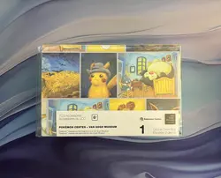 Pokemon Center × Van Gogh Museum Pokemon Inspired Paintings Double Deck Box 196215000031 - Image 1