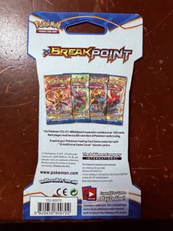 Pokemon TCG: XY BREAKpoint Sleeved Booster Pack 820650800702 - Image 2