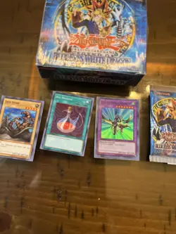 Yugioh Mini Homemade Legend Of Blue Eyes (lob) Booster Box W/ Packs -sealed - Image 2