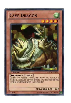 Yugioh- 1X Cave Dragon - Common - 1st Edition - LCJW-EN279 - Near Mint - Image 1