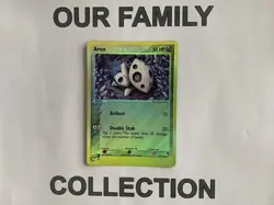 2003 E Series Pokemon Card - Aron - Ruby & Sapphire 25/109 - Reverse Holo - NM - Image 1