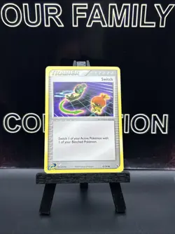 Switch 92/109 EX Ruby & Sapphire Pokemon Card Regular NM - Image 1