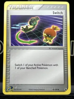 Switch 92/109 EX Ruby & Sapphire Pokemon Card Regular NM - Image 3