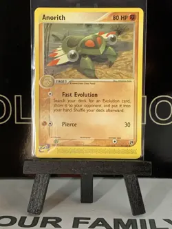 Pokemon Card Ex Sandstorm Anorith 27/100 E-Series NM - Image 2