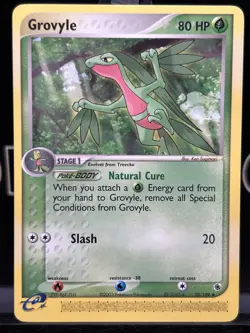 Grovyle 32/109 2003 EX-Ruby & Saphire Uncommon Pokemon Card NM - Image 3