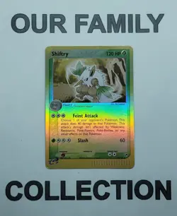 EX Sandstorm SHIFTRY Reverse Holo 22/100 RARE Pokemon Card 2003 NM - Image 1