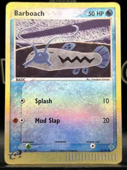 Pokemon Dragon Barboach 51/97 Reverse Holo Common 2003 Trading Card LP - Image 3