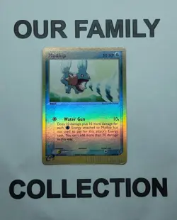 Mudkip 65/97 Reverse Holo Pokemon Card EX Dragon E Series - LP - Image 1