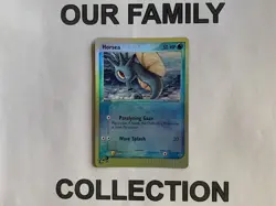 2003 E Series Pokemon Card - Horsea 58/97 - EX Dragon Reverse Holo - NM - Image 1