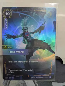 Time Warp 122/298 - Epic Riftbound card - Image 1