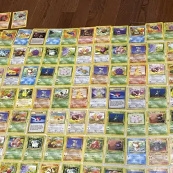 Pokemon 1999 Jungle & Fossil Lot of 184 Cards Vintage Card - HP-MP Nintendo Vtg - Image 5