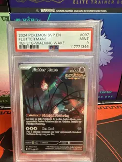 Flutter Mane 097 Sv: Scarlet & Violet Promo Cards Holo PSA9 - Image 1