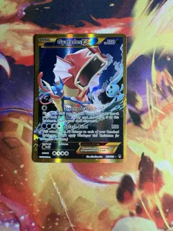 Pokemon TCG Gyarados EX 123/122 XY Breakpoint 2016 Secret Holo Rare Card - Image 1
