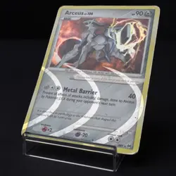 Arceus LV. 100 AR9 Platinum 2009 Holo Rare English Pokemon Card Damaged - Image 3
