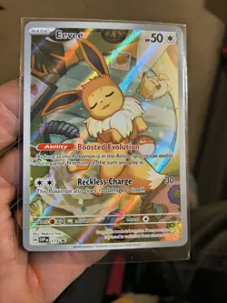 Pokemon TCG Eevee Card Black Star Promo #SVP173 Prismatic Evolutions NM - Image 4