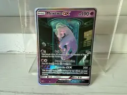 Pokemon Mewtwo GX Shining Legends Secret Rare Card 78/73 Holo Full Art *READ* - Image 1