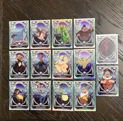 2025 Topps Chrome DISNEY Lot Of 81 Cards: Refractor, Foil, Insert, Base, Sticker - Image 3