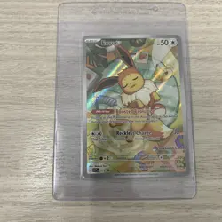 Pokemon TCG Eevee 173 (Pokemon Center Exclusive) SV Promo Cards Holo - Image 1