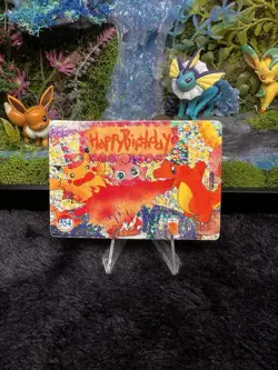 Pokemon Pocket Monsters Vintage Vending Prism Sticker Card #354 Charmander - Image 1
