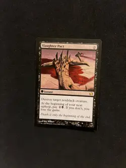 Slaughter Pact [Modern Masters] Magic MTG Cards LP - Image 1