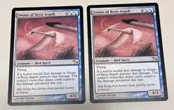 2x Swans of Bryn Argoll, Shadowmoor Rare - Image 1