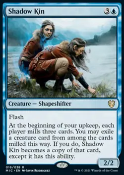 MTG Shadow Kin (16/198) Innistrad Midnight Hunt Commander LP - Image 1