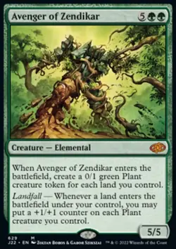 MTG Magic the Gathering Avenger of Zendikar (629/835) Jumpstart 2022 NM - Image 1