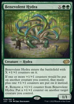 MTG Magic the Gathering Benevolent Hydra (38/835) Jumpstart 2022 NM - Image 1