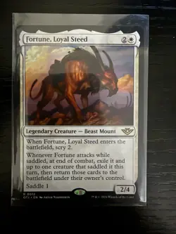 Fortune, Loyal Steed - Outlaws of Thunder Junction - MTG - Image 1