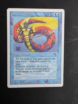 MTG Magic the Gathering Lord of Atlantis Revised - Image 1