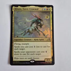 MTG Hinata, Dawn-Crowned RARE (NEO) Kamigawa: Neon Dynasty 222/302 - FOIL - Image 1