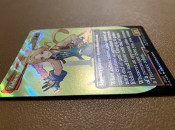 Zidane, Tantalus Thief *BORDERLESS* *SURGE FOIL* Final Fantasy x MTG - NM - Image 2