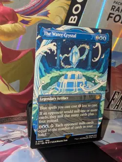 The Water Crystal (Borderless) Magic The Gathering Final Fantasy Regular NM - Image 2