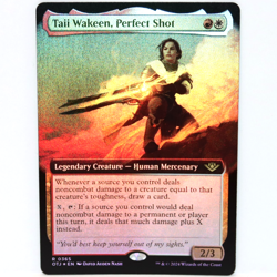 Taii Wakeen, Perfect Shot - Foil Extended Art - Outlaws of Thunder Junction - NM - Image 1