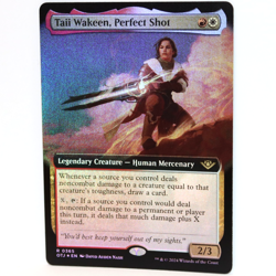Taii Wakeen, Perfect Shot - Foil Extended Art - Outlaws of Thunder Junction - NM - Image 2