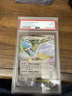 Pokemon XY Fates Collide ALTARIA EX #83 PSA 9 Mint RARE - Image 1