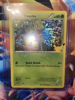 Treecko HOLO RARE 3/25 McDonalds 25th Anniversary Pokemon SWSH Promo NM 2021 - Image 5
