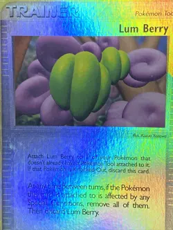 Lum Berry 84/109 Uncommon Reverse Holo Pokemon Ruby & Sapphire - Image 3