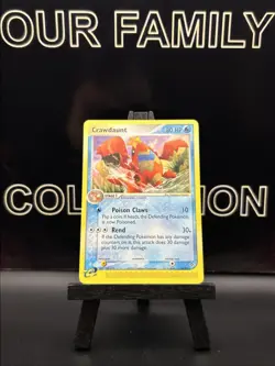 Pokemon Crawdaunt 13/97 DR EX Dragon 2003 Non Holo LP - Image 1