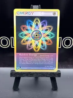 Rainbow Energy 95/109 Ruby and Sapphire Reverse Holo NM Unlimited Pokemon TCG - Image 2