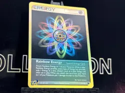 Rainbow Energy 95/109 Ruby and Sapphire Reverse Holo NM Unlimited Pokemon TCG - Image 4
