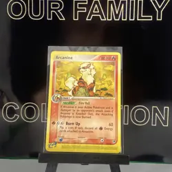 Arcanine 15/100 EX Sandstorm Non Holo Rare Pokemon TCG - NM - Image 1