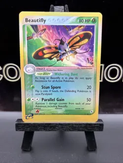 Pokemon TCG Beautifly 2/109 Ruby & Sapphire Reverse Holo Rare NM - Image 2