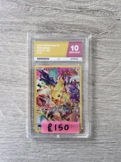 Pokemon TCG Pikachu Crown Zenith 160/159 Ace 10 - Image 1