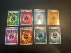 Pokemon TCG Terapagos ex UPC Basic Energy Set 8 Cracked Ice Promo Holo Foil NM - Image 1