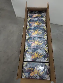 POKEMON TCG SWSH12 SILVER TEMPEST OPEN CASE OF 6 BOOSTER BOXES - Image 1